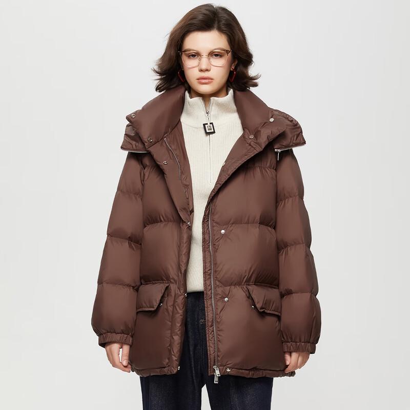 Shetu Women's Mid-Length Down Jacket