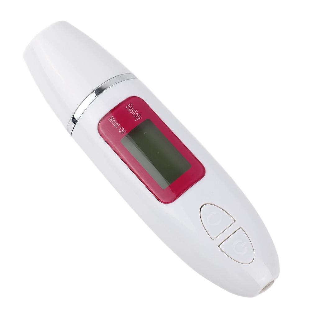 2 Colors Digital LCD Display Precision Skin Sensor Tester Facial Hydration Water Oil Analyzer