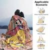1pc, Snow White's Enchanted Forest Home Decor Blanket: A Cozy Flannel Throw for Your Bedroom, Living Room, or Outdoor, Sofa Blanket, Travel Cover