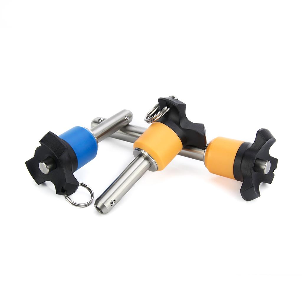 1Pc Dia 5/6/8/10/12/16mm BLP Ball Lock Pin Self-locking Quick Release Pins Precipitation Hardened Stainless Steel