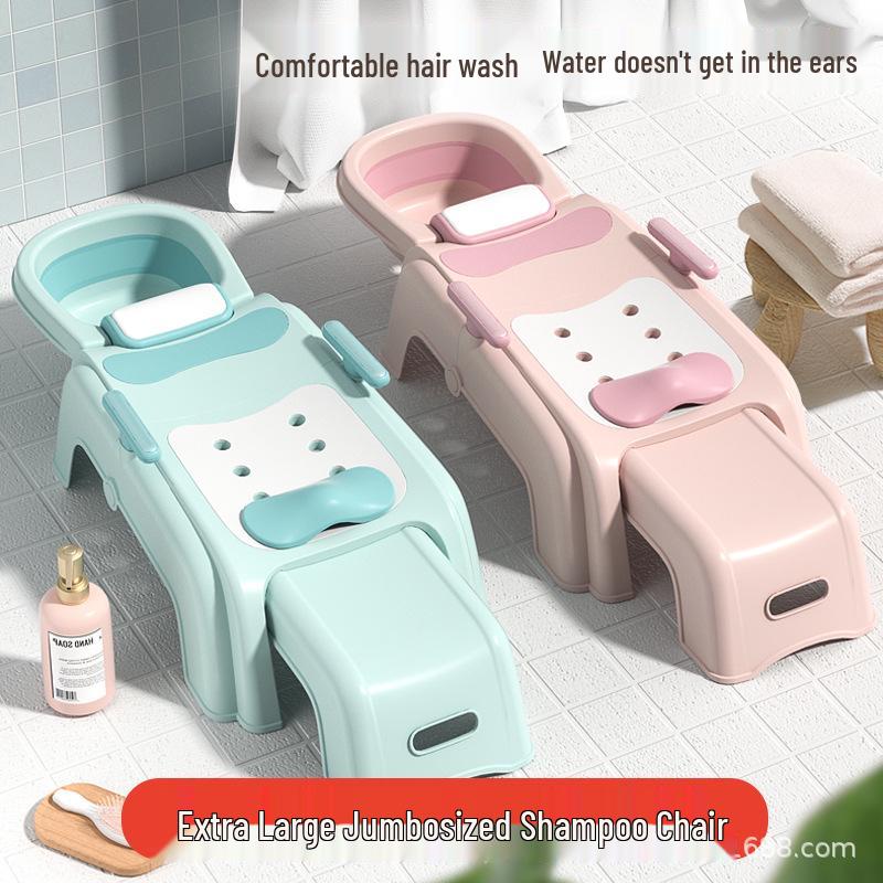 Faltbarer Baby-Shampoo-Liegestuhl - Große Größe Haarwaschstuhl