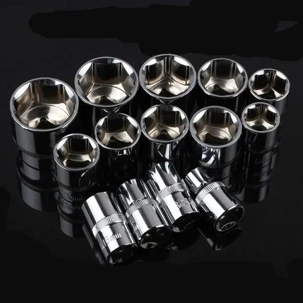 New Professional Wrench Socket 12 Set Hardware Car Boat Motorcycle Bicycle Repair Tool Tools Set Professional  Ttools 2025