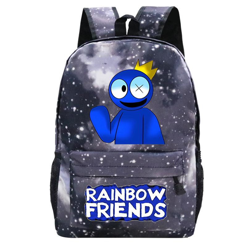 Game merchandise Cartoon print Junior high school student High school bag Outdoor leisure travel Backpack