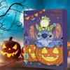 Uroczy świąteczny kalendarz adwentowy Stitch w pudełku z niespodzianką, kolekcja zabawek dla dzieci