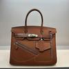 Hot Sale High-end Rock Platinum Bag First Layer Soft Cowhide Pocket Bag Zipper Bag Portable Shoulder Bag Versatile