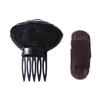Haar Pony Haarspange Haartolle Haarkissen Schwamm BB Haarclip Flauschiges Haarpad Unsichtbarer Haarknoten Clip