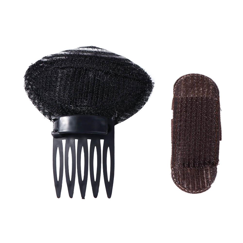 Haar Pony Haarspange Haartolle Haarkissen Schwamm BB Haarclip Flauschiges Haarpad Unsichtbarer Haarknoten Clip