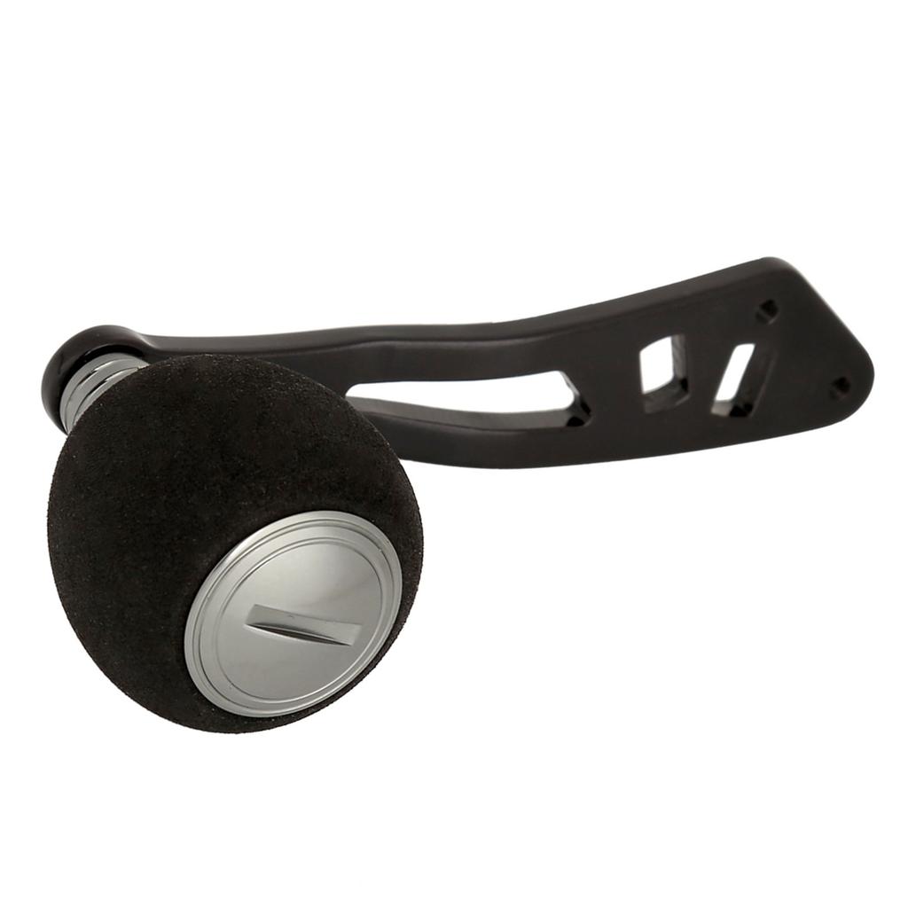 Fiskerullehandtag EVA-knopp med beslag Reservdelar för lågprofilrulle (Vapen färg)