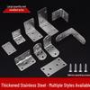 Thick Stainless Steel 90° Angle Bracket for Furniture Fastening