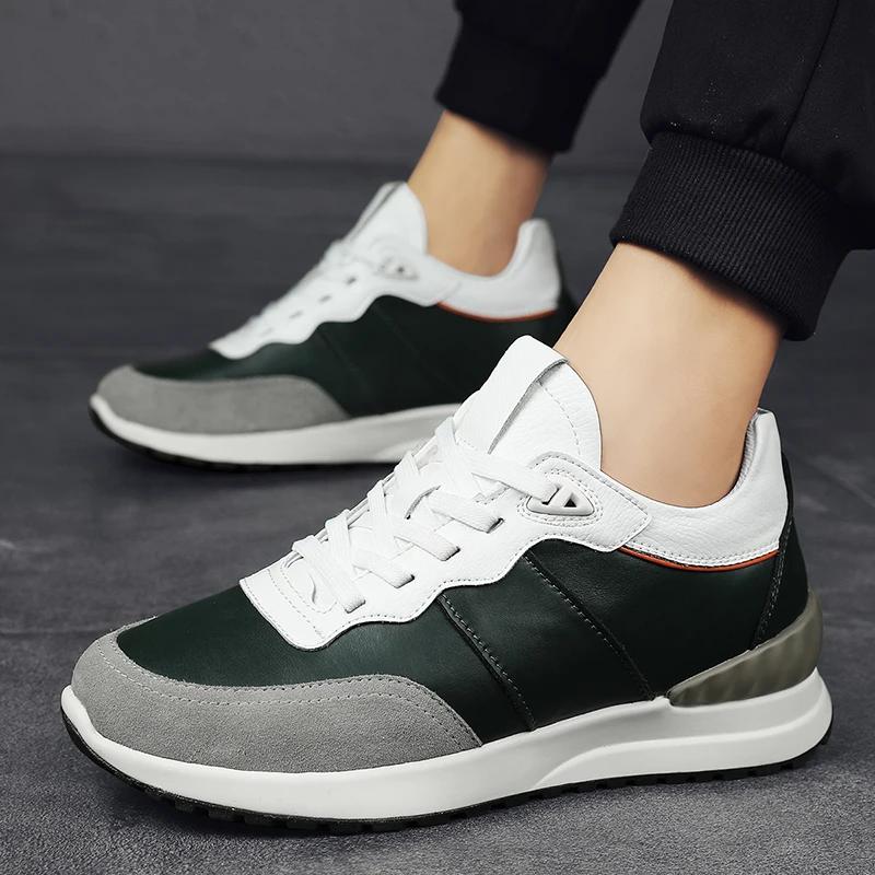 2024 новые туфли для мужчин кроссовки мужские повседневные мужские туфли теннисные туфли — фото 3