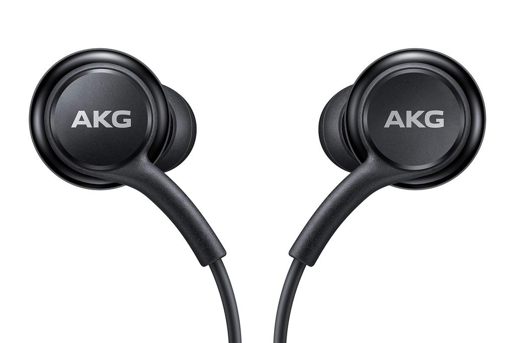 Samsung Type-C Earphones - Tuned by AKG (EO-IC100BBEGWW) Corded Type-C Earphones, Genuine Samsung Product, Parallel Import (Black)