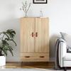 Highboard Sonoma Oak 69.5x31x115 Cm Engineered Wood