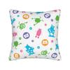 Mike Wazowski Monsters University Square Pillow Case Monsters Inc Cushion Covers Zipper Decorative Pillowcase for Sofa xcm
