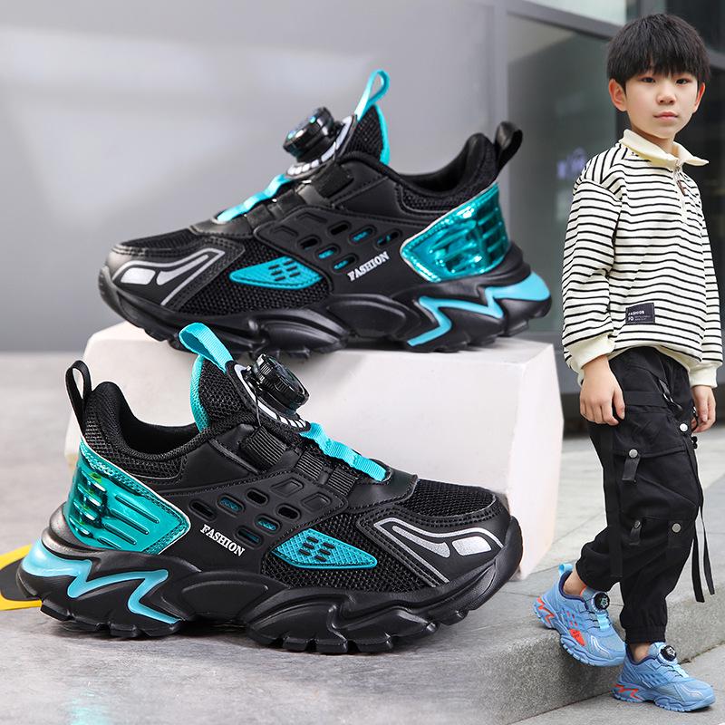 Boys' 2025 Autumn Mesh Running Shoes: Breathable, Lightweight & Comfortable Sneakers for Kids