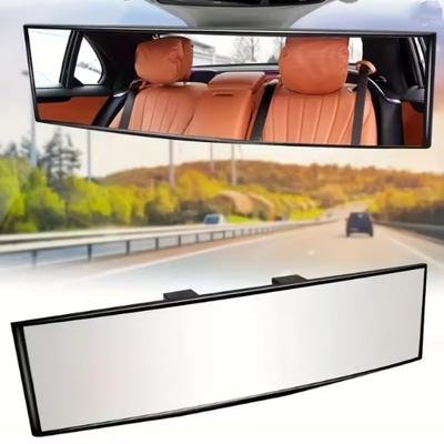 Araba Ayna İç Dikiz Aynaları Evrensel Otomatik Dikiz Aynası parlama önleyici Geniş açılı Yüzey Mavi Ayna Oto Aksesuarları