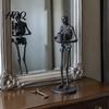 Tabletop Halloween Decoration Skeleton Candle Holder Gothic Resin Hand Holder And Standing