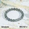 Unisex Retro Minimalist High-Transparency Crystal Bracelet, Stackable & Versatile Hand Accessory