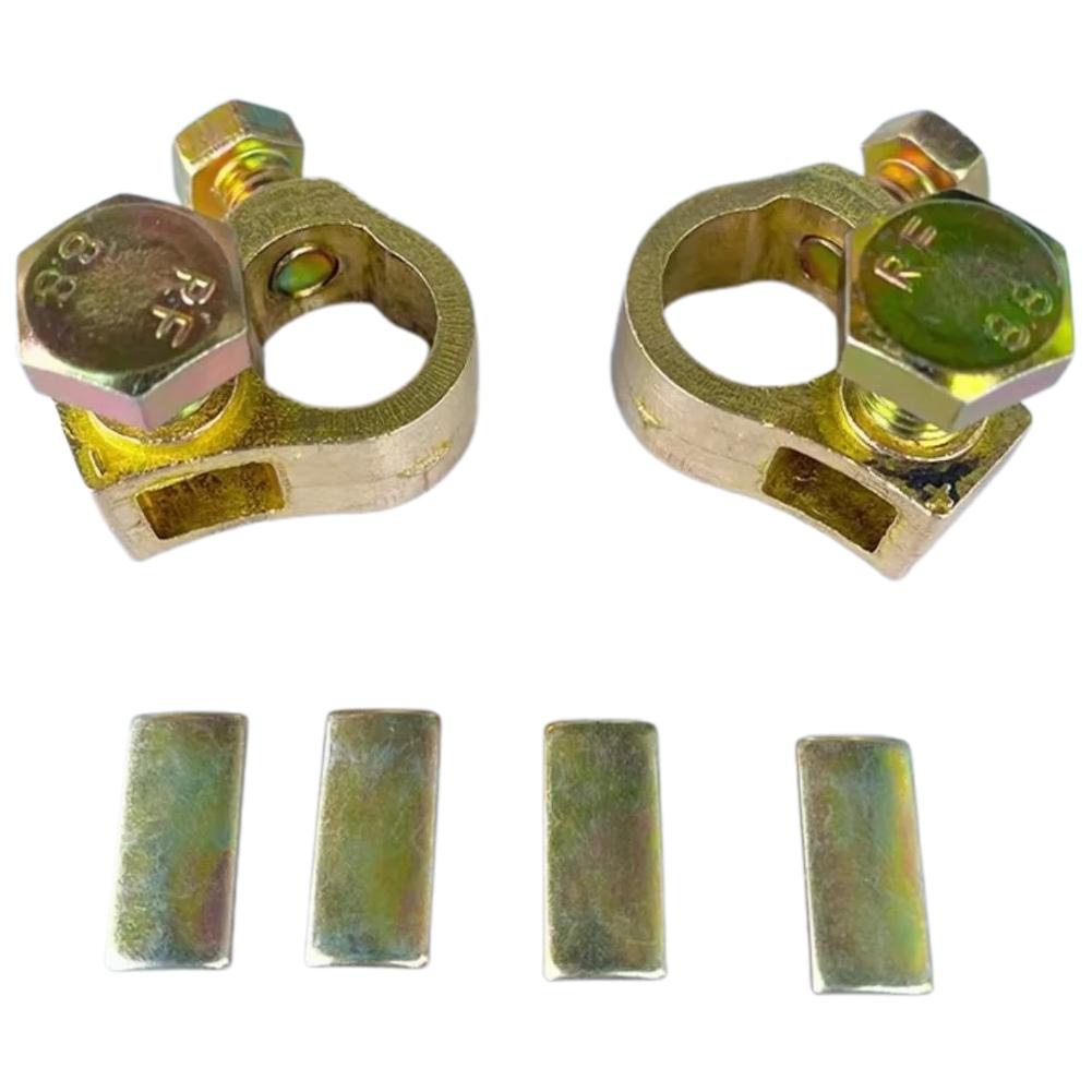 

Многофункциональный зажим для аккумулятора Чистый медный разъем для аккумулятора Автомобильный восклицательный знак Утолщенный противоутечный Модифицированная головка сваи