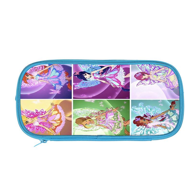 Winx Club Pencil Case Double Layer Storage Organizer For Students And Kids