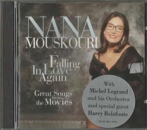 

CD NANA MOUSKOURI - Falling In Love Again: Great Songs 3145144672 Philips 1993 US Pop Used