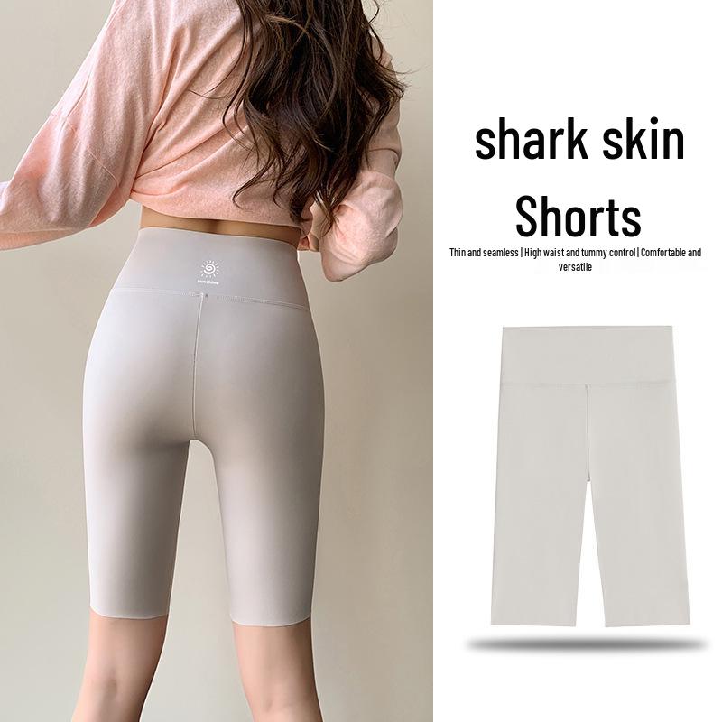 

High-Waisted 3D Printed Women s Summer Cycling Shorts: Tummy Control & Butt Lift L