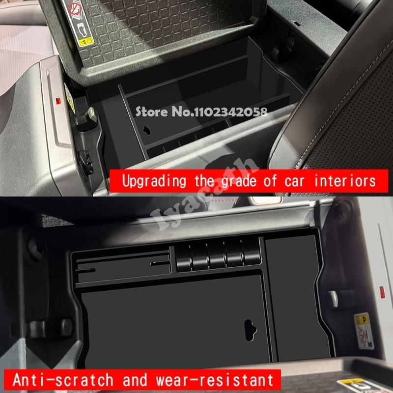 FOR TOYOTA RAV4 RAV 4 2026 2027 interior ABS center console seat under Multi functional expansion storage box armrest box cover