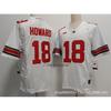 Mens Ohio State Buckeyes Rugby Jersey Training Shirt Cotton Blend Embroidered Football Uniform College Team Practice