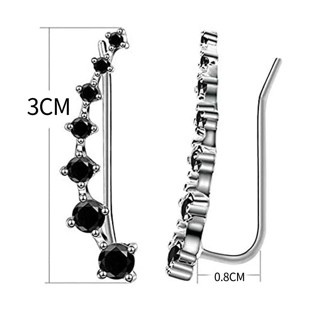 Black Awn Zásnubní náušnice se šperky pro ženy Boucles D'oreilles