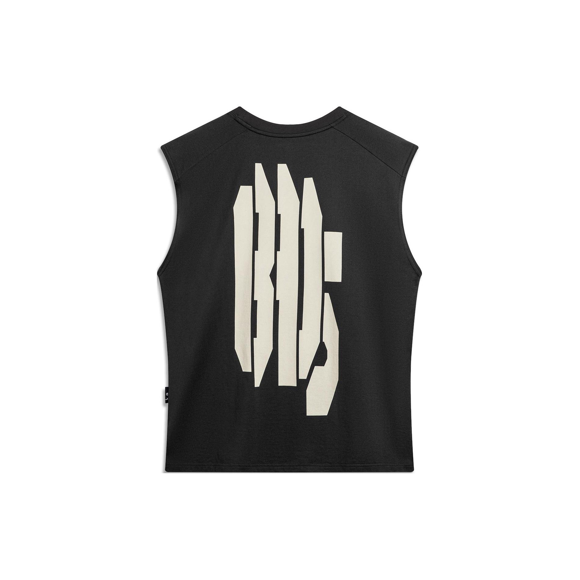 Li Ning BADFIVE Tank Top Men s Obsidian Gray AVSU443-3 XL