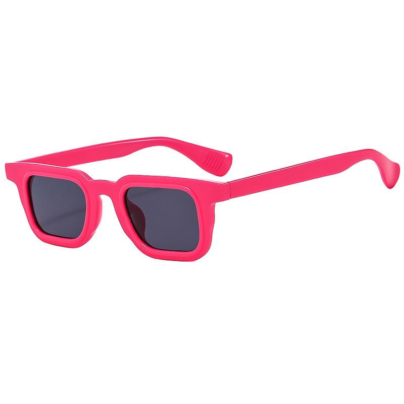 Geometric Square Sunglasses Uv400 Protective Mens Fashion Eyewear For Party And Stage