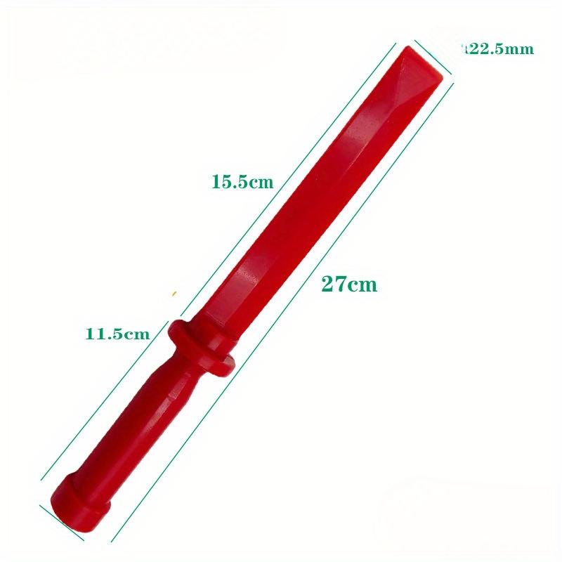 1pc Universal Multifunction Car Wheel Balancer Adhesive Stick On Tape Weight Scraper Removal Tire Tool Red Brand New