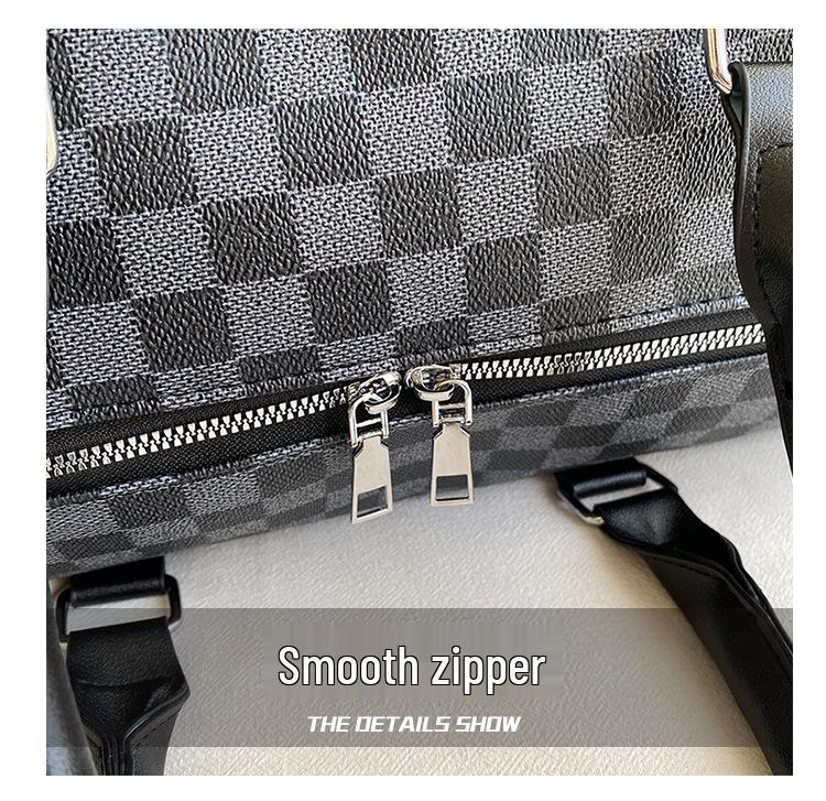Unisex Schultertasche im koreanischen Stil für Geschäftsreisen – Großes Fassungsvermögen, Crossbody/Sporttasche