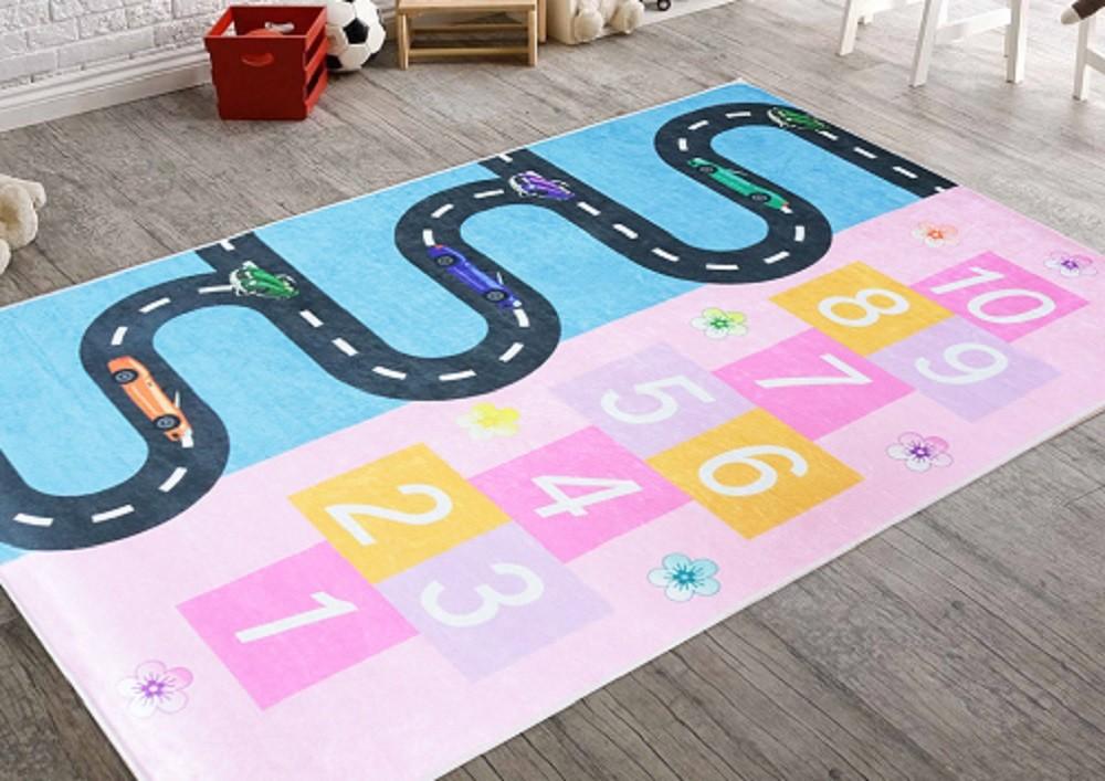 Tapis chambre enfant 100x150 cm Polyester Mixt