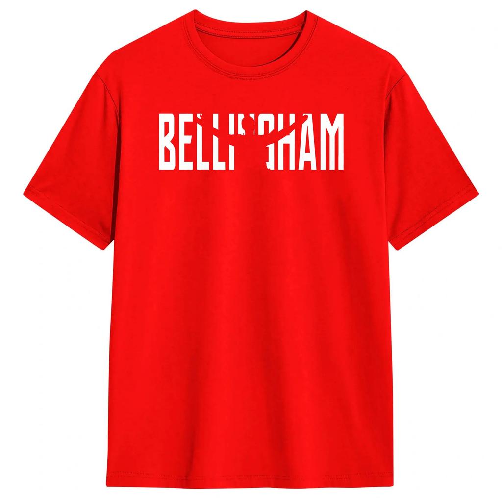 JudeBellingham TShirt Summer Cotton T Shirts For Unisexs Fashion Casual Tee Shirt ShortSleeve Classic Tees