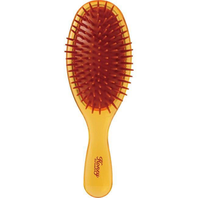 Japan-made gift Bess Honey poly hair brush comb scalp massage beautiful glossy moisture smooth tangle-free blow-dry brushing morning afternoon evening