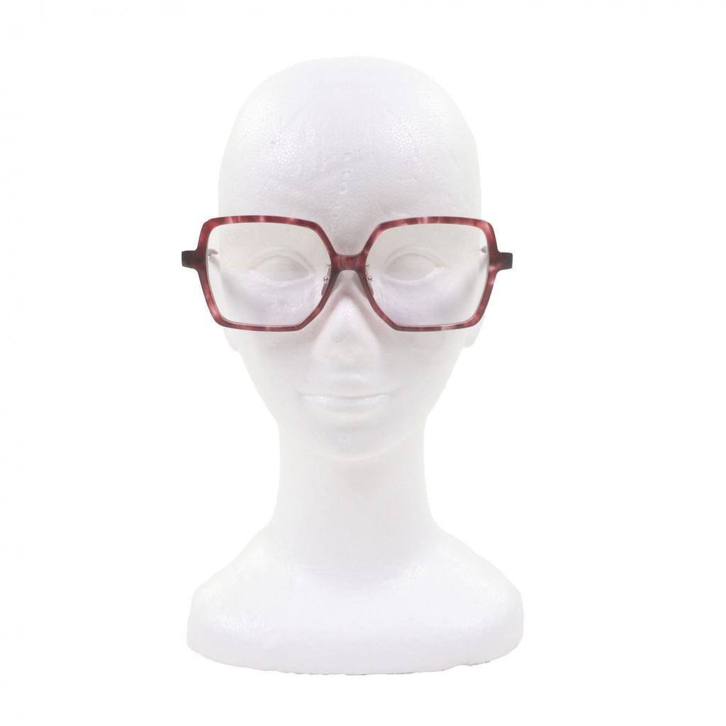 Pristine DITA Glasses IMPRYNT Marble Clear Red Women DTX749 Used