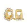 Minimalist Diamond Water Drop Hip Hop Grillz for Halloween Cosplay, Unisex Teeth Jewelry