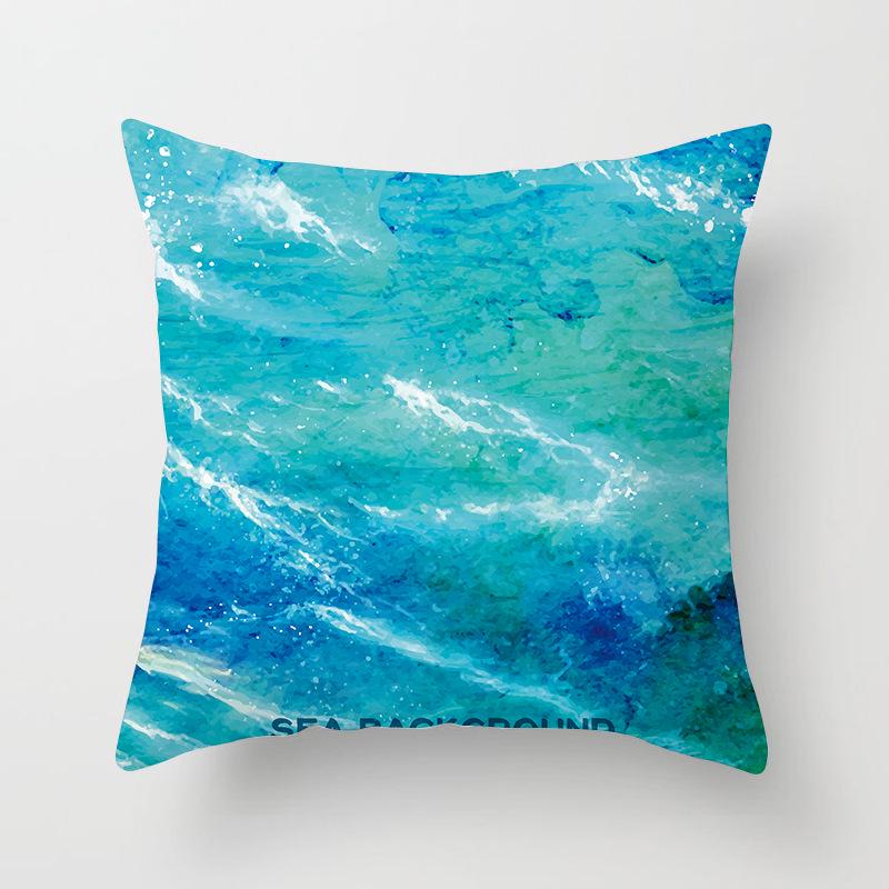 Car Cushion Cover Geometric Gold Print Sofa Square Pillow Cover Cushion Cover Home Furnishings