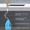American-Style Sink Soap Dispenser with 1.2m Silicone Hose