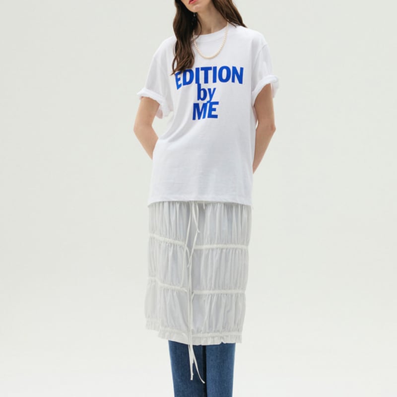 

E.B.M (Издание от Michaa) Вязаная панама EMP4AHT010 WHITE_FREE