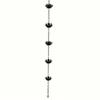 Metal Vintage Lotus Waterfall Rain Chain For Home Garden Outdoor Decor