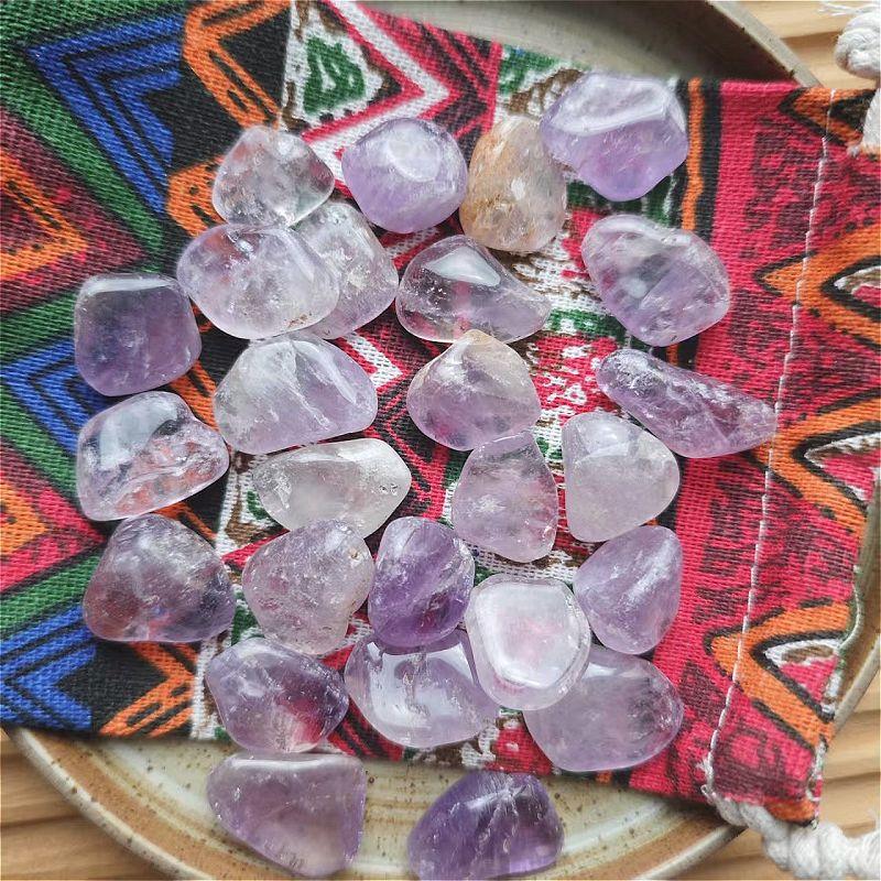100g/pack Natural Tumbled Polished Crystal Quartz Stone Raw for Decoration Reiki Gifts Energy Therapy Size 15-20MM