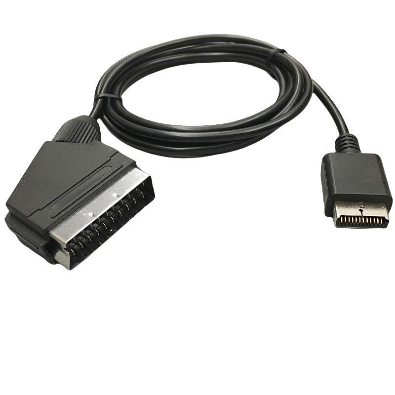 Compatible RGBS SCART Cable for Sony PS2/PS3 to European TV
