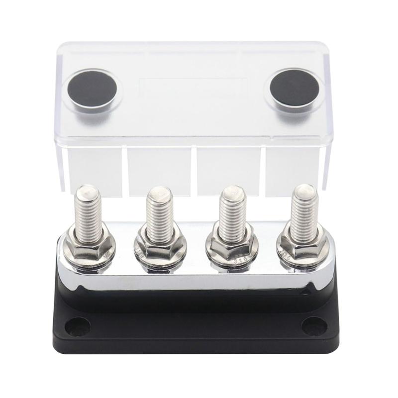 Bus Bar 300A 600A Terminals Power Distribution Block Busbar for Car Boat Pickup