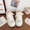Transparent net little white shoes platform summer new niche design versatile sports student board shoes