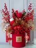 Fortune Fruit Red Berry & Holly Flower Arrangement - New Year Spring Festival Gift