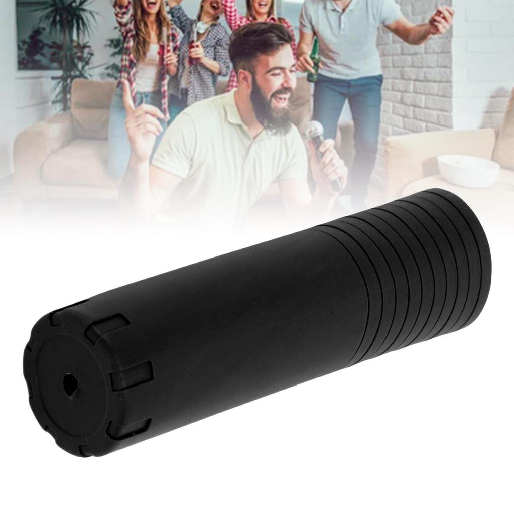 Wireless Microphone Handle Cover Silicone Shockproof Anti Slip Handheld Mic Sleeve for KTV Karaoke Party