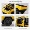 1:32 Scale Pickup Truck Model Toy Car Alloy Body Strong Durable Off-Road Vehicle Pull Back Doors Opened Models Collectible Item