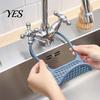 Portable Drainage Rack Bendable Sponge Holder for Sink, Quick Dry Adjustable Hanging Draining Kitchen Sink Storage Basket Rack, Durable Plastic