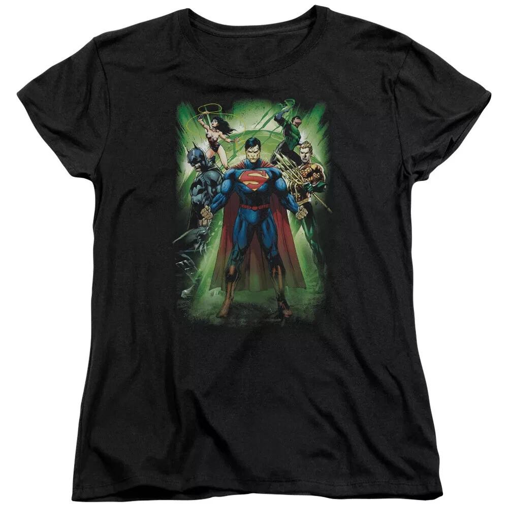 

Justice League Of America Power Burst Women s T-Shirt S